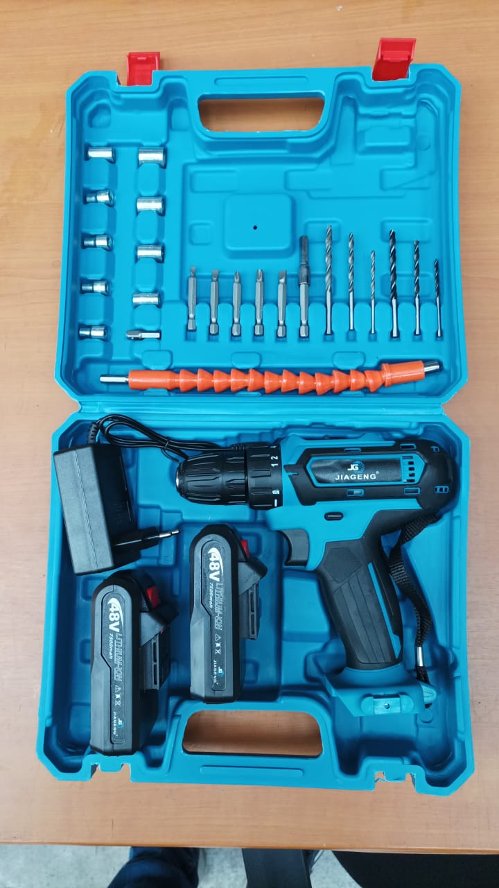 Taladro Inalámbrico Batería 48V + 1 Batería Gratis