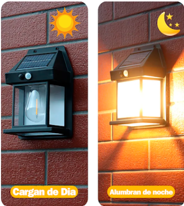 Luz Solar Decorativa Empalmada 💡