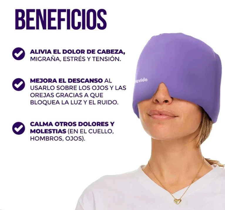 Gorro Terapéutico Anti Migraña: ¡Alivio inmediato! últimas unidades⚡
