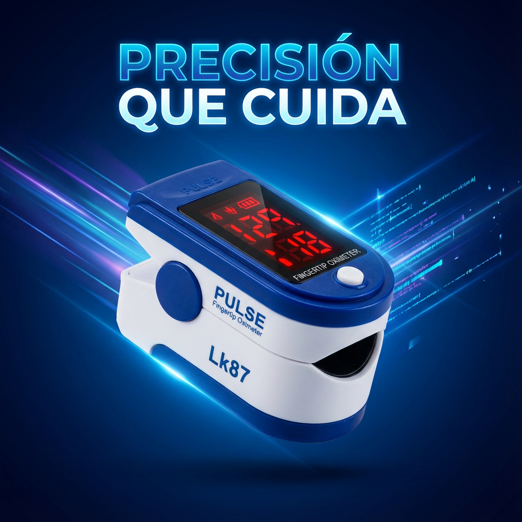 Oxímetro Saturómetro Pulsómetro | Oxímetro Digital OxiCheck™ 🩺