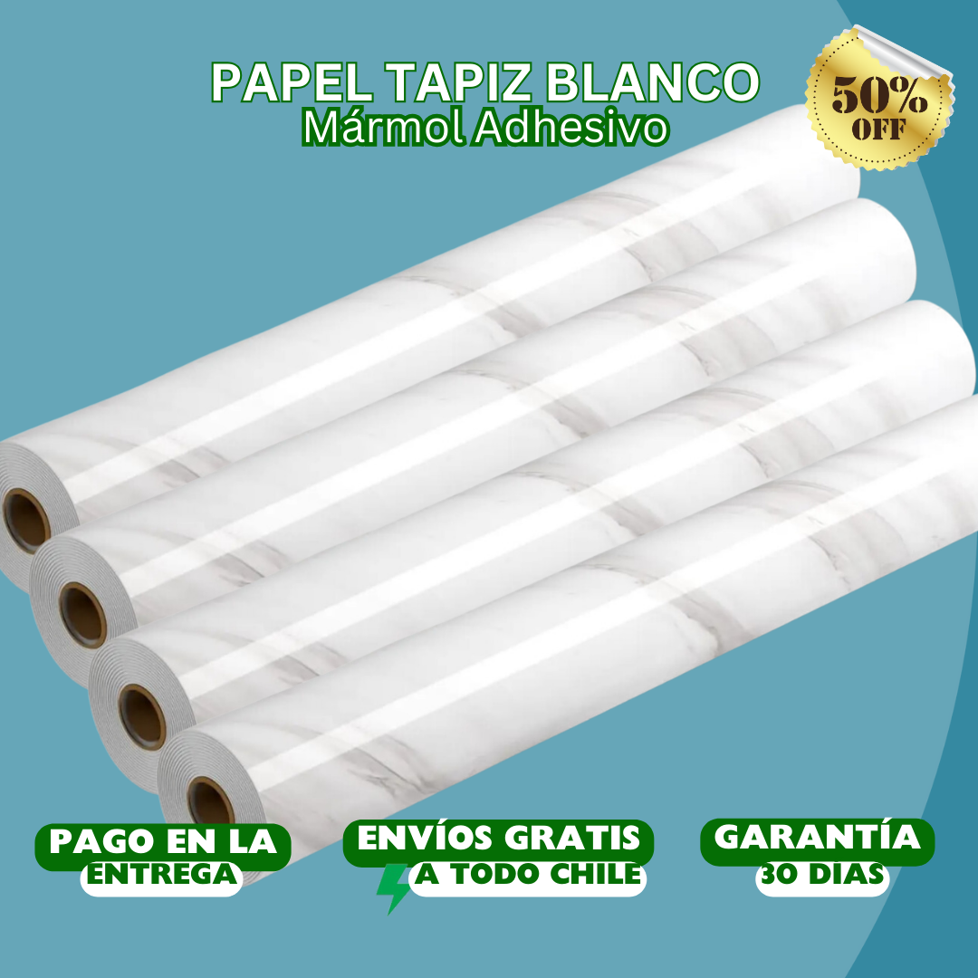 Papel Tapiz Mármol Adhesivo