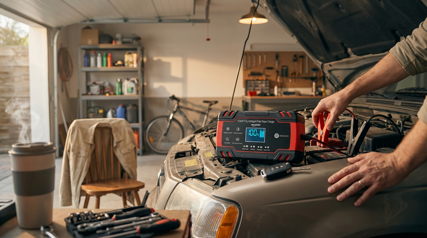 Cargador Batería  Reparador Automático 🔋