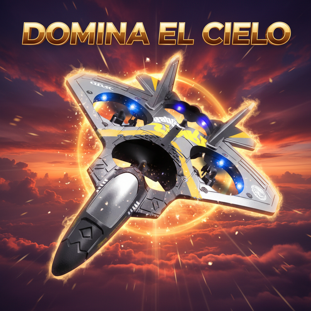 Drone Avión Planeador de Espuma Viral ✈️