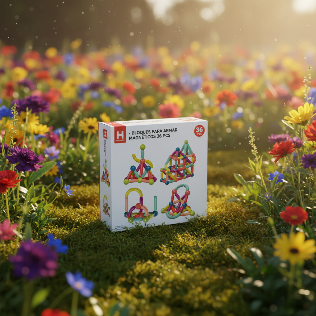 Bloques Magnéticos Para Armar | 36 Pcs 🧠