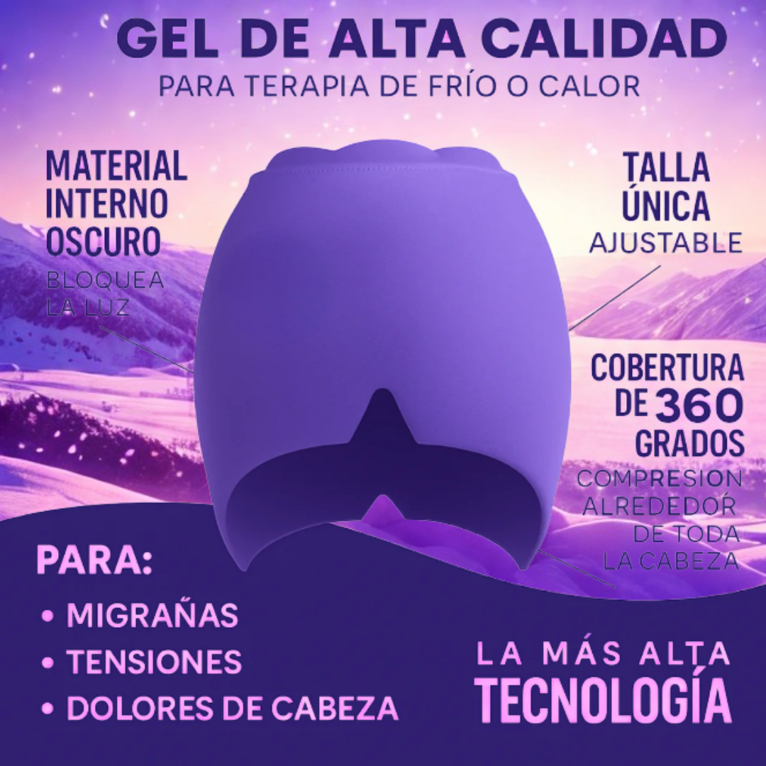 Gorro Terapéutico Anti Migraña: ¡Alivio inmediato! últimas unidades⚡
