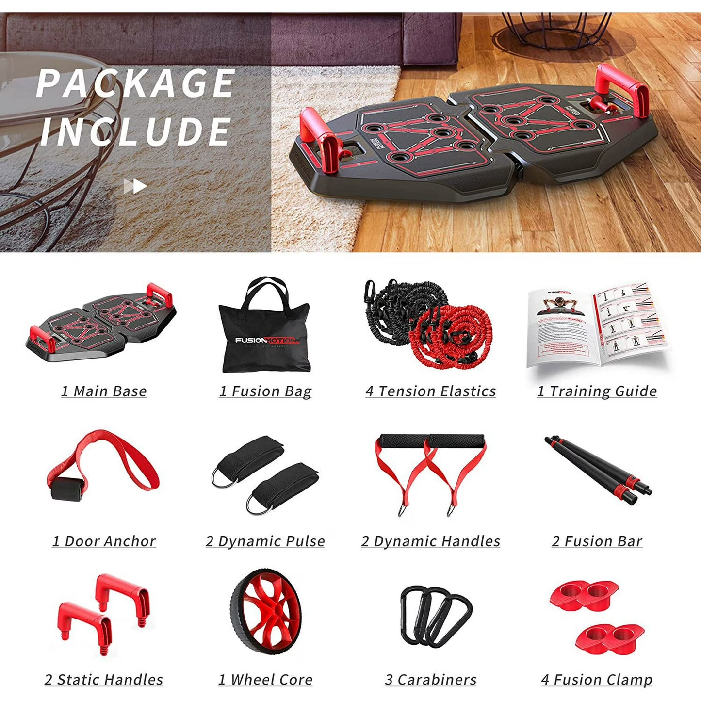 Entrenador De Suspensión Fusion Motion - Kit Completo (Usado)