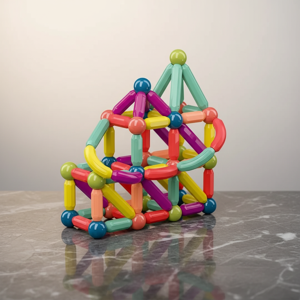 Bloques Magnéticos Para Armar | 36 Pcs 🧠