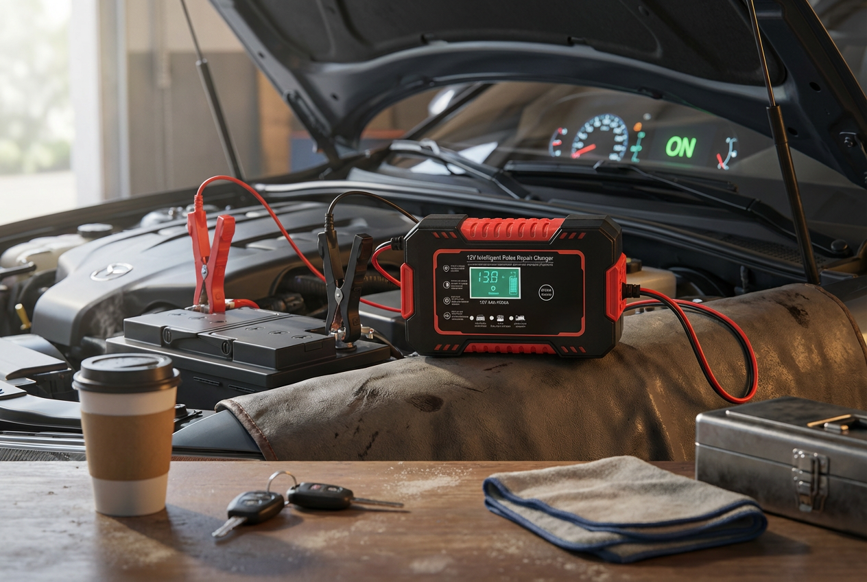Cargador Batería  Reparador Automático 🔋