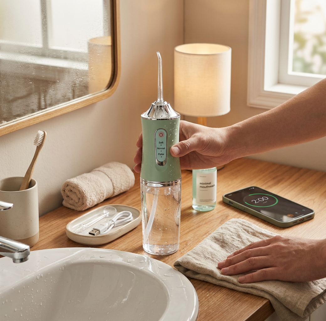 Irrigador Oral Portátil AquaJet™🦷💧