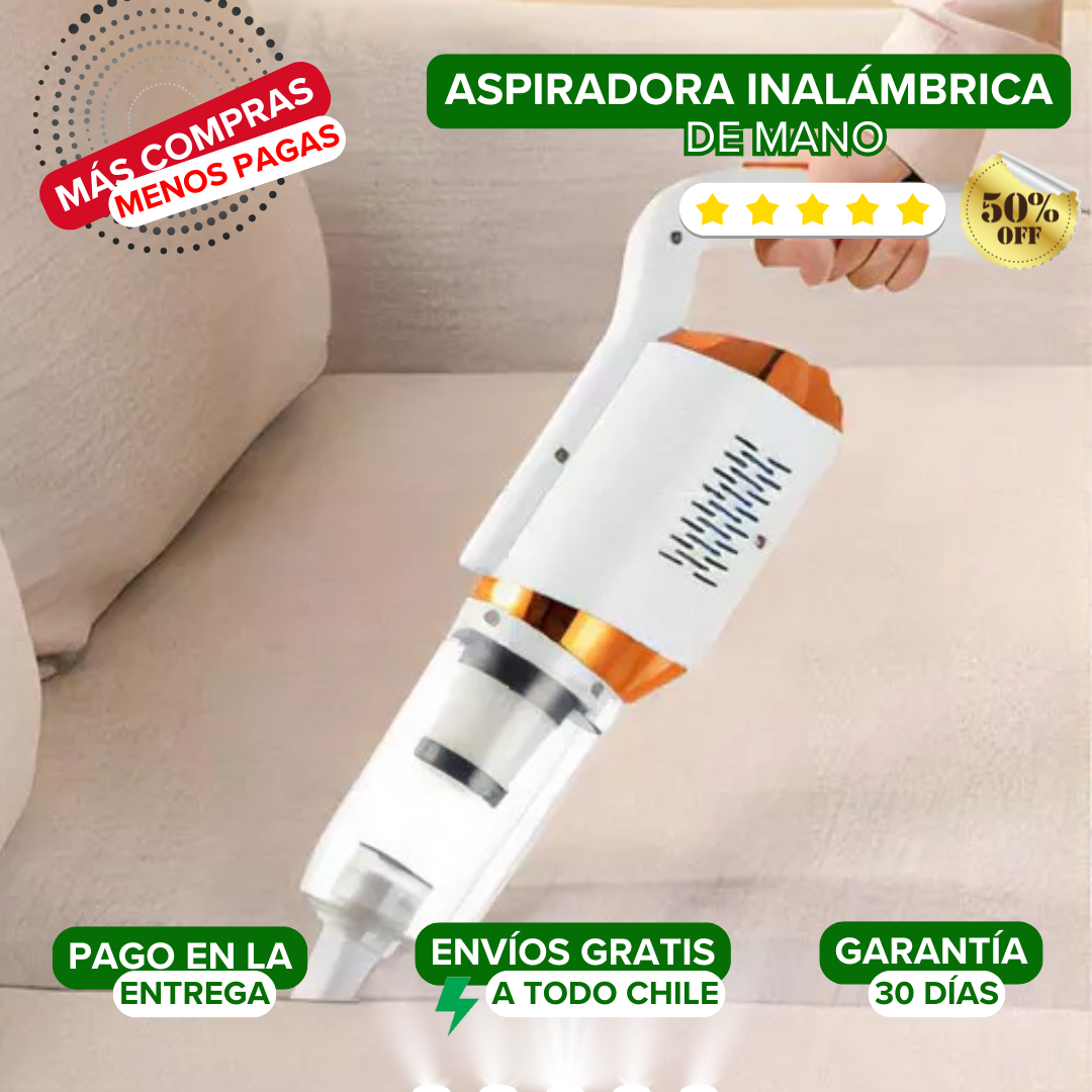 Aspiradora Inalámbrica de Mano. Oferta destacada ✅