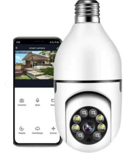 Cámara De Seguridad Panorámica Con Wifi WOWI