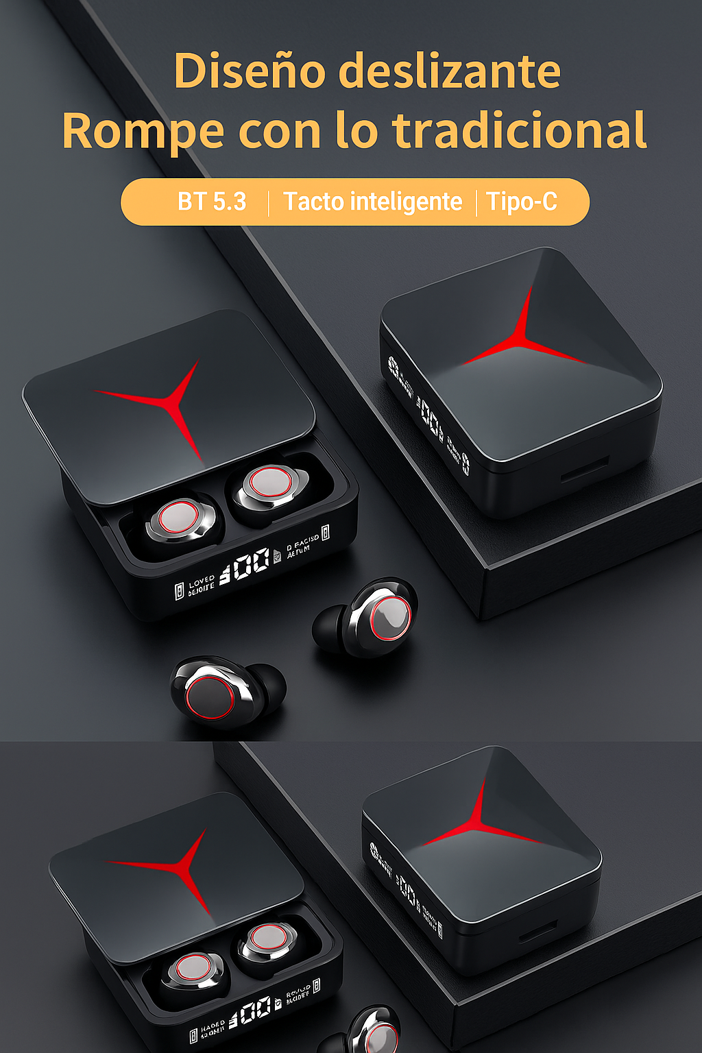 Auriculares deportivos impermeables M90🔋