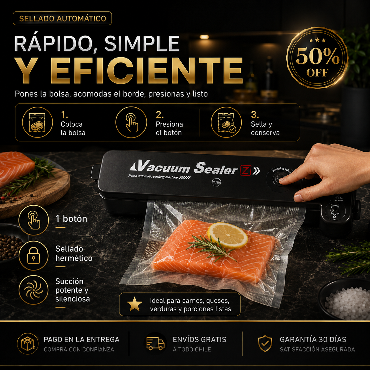 New Sellador al Vacío Vacuum Sealer Z 🥩