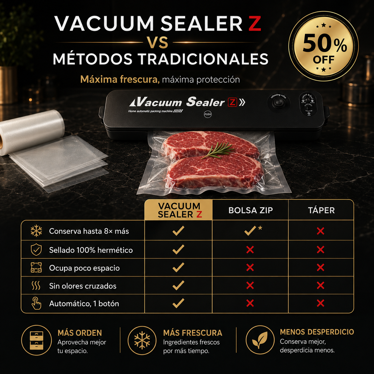 New Sellador al Vacío Vacuum Sealer Z 🥩