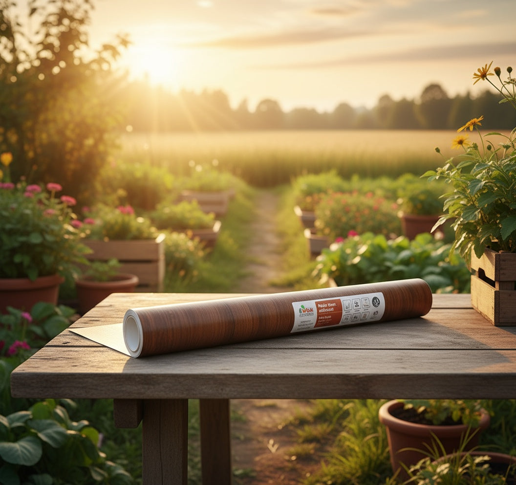 Papel Mural - Vinil Adhesivo | Texturizado Madera