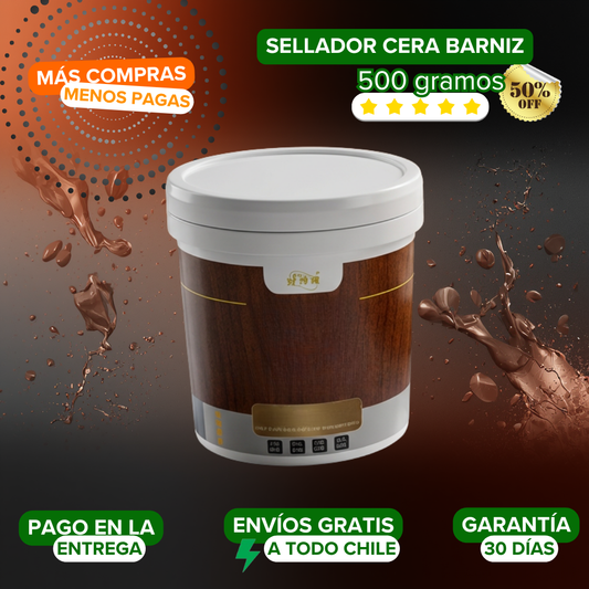 Sellador Cera Barniz 500g 🪵