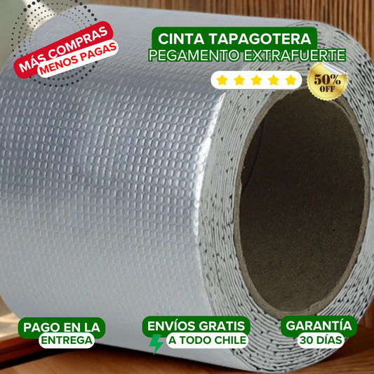 Cinta Tapagoteras - Pegamento ExtraFuerte - Liquidación ✅