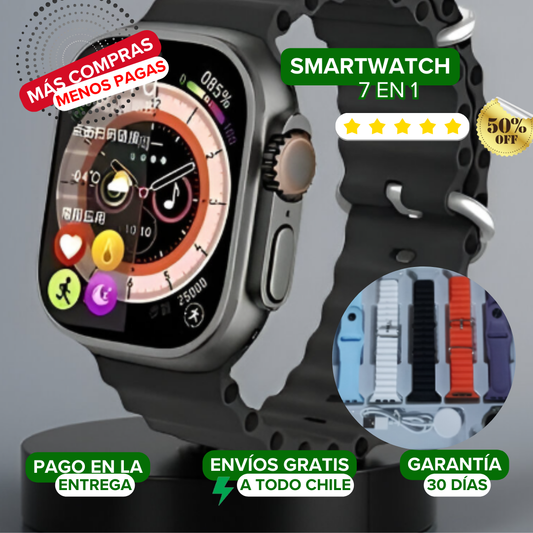 Smartwatch 7 en 1 - Oferta de Lanzamiento 50%OFF ✅