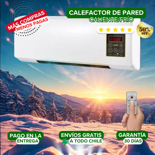 Clima Perfecto: Calefactor Eléctrico Calor/Frío para Todo el Año 🔥