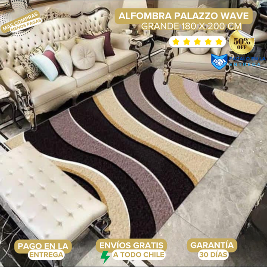 Alfombra 180×200 Palazzo Wave | Casa Magna
