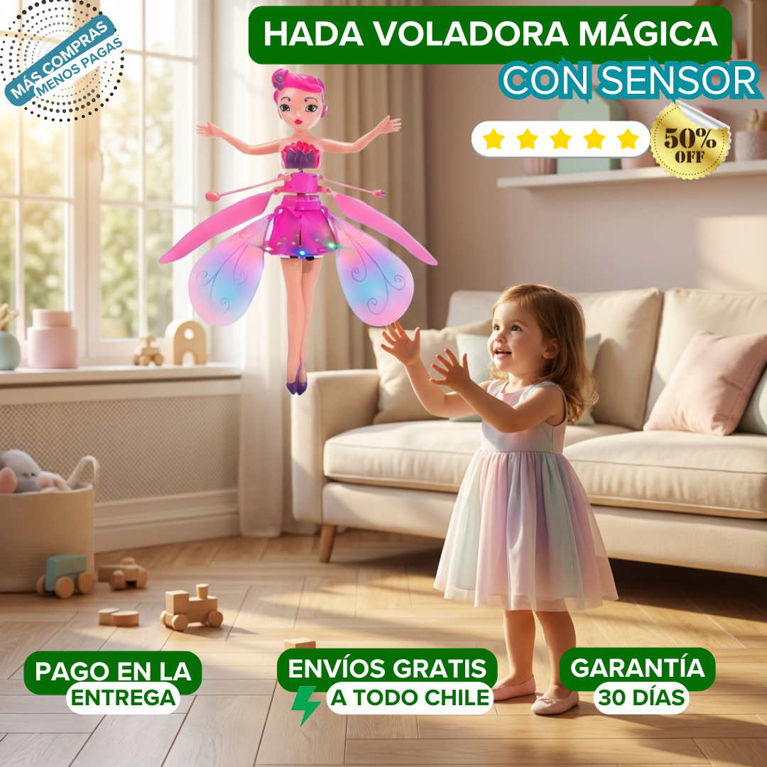 Hada Voladora Mágica™ con Sensor🧚