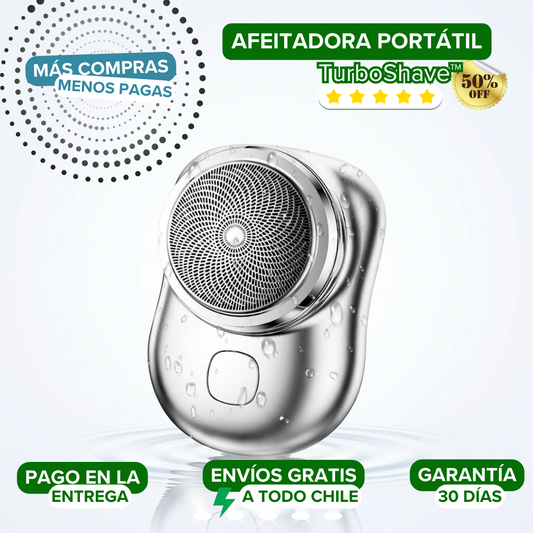 Mini Afeitadora Portátil Recargable