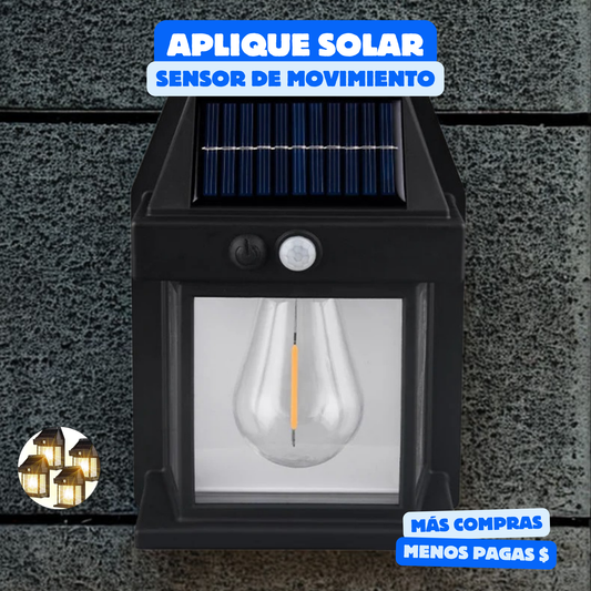 Luz Solar Decorativa Empalmada 💡