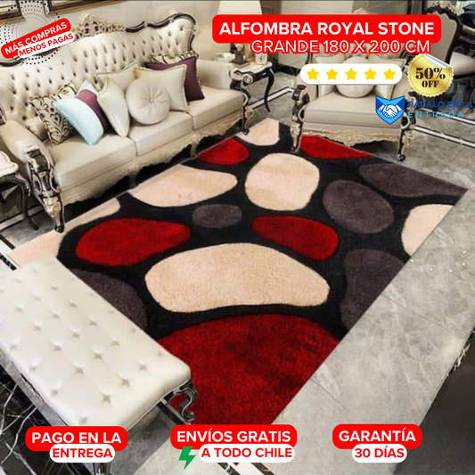 Alfombra 180×200 Royal Stone | Casa Magna