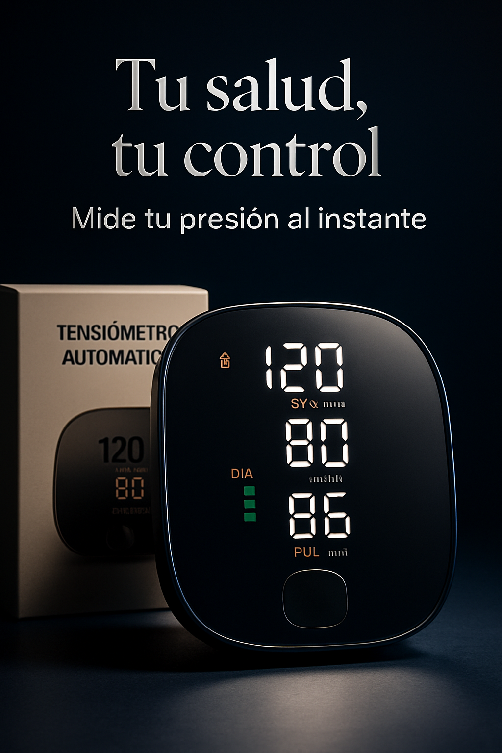 Tensiometro Monitor de presión arterial - Resultados Precisos y Confiables 🩺✅