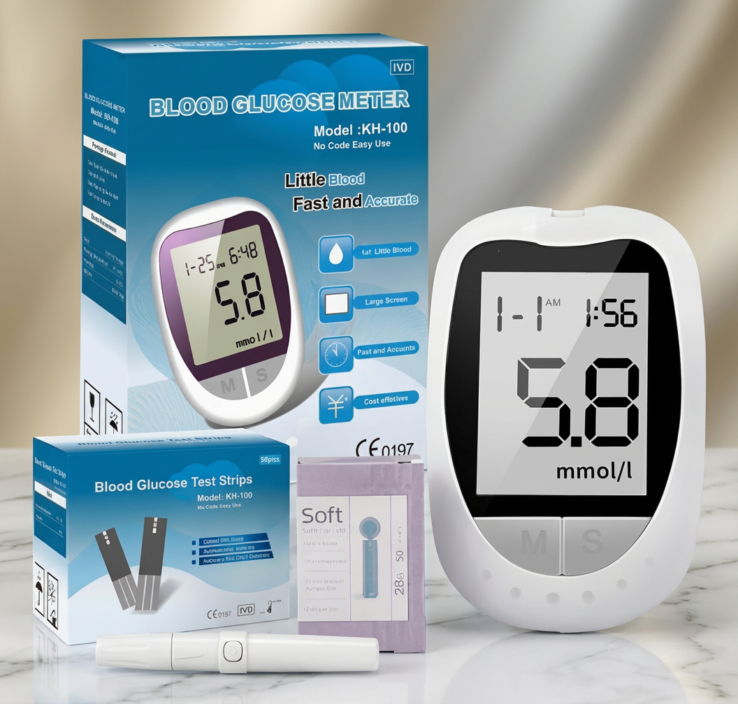GlucoCare™ – Glucómetro Digital Kit Completo 🛡️