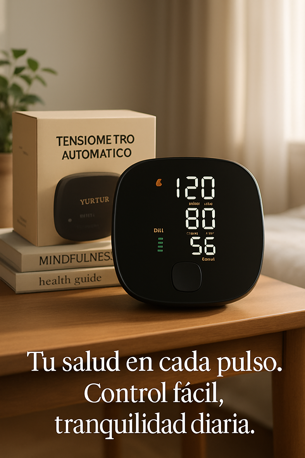 Tensiometro Monitor de presión arterial - Resultados Precisos y Confiables 🩺✅
